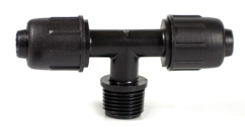 Sklep nawadnianie - złączki do nawadniania,Trójnik  QJ gwint zewnętrzny 16×½”×16.JPG