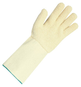 ROBFM Rękawice 100% bawełna,pętelkowe termiczne z mankietem (do 100°C),50 par,rozmiar 8