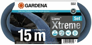 Wąż tekstylny Liano™ Xtreme 15m - zestaw